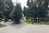В "Городском саду" Тарусы обновили прогулочную зону