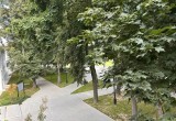 В "Городском саду" Тарусы обновили прогулочную зону