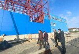 Строительство футбольного манежа на "Спутнике" выходит на новый этап