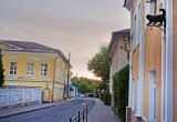 На улице Карпова в Калуге поселился кот-цветочник