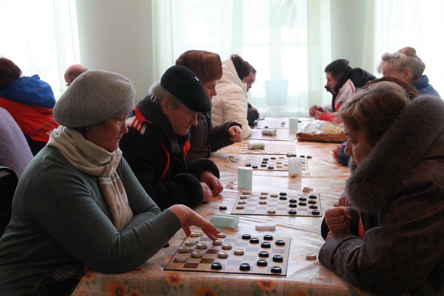 Спортивные соревнования среди пенсионеров в калужской области.